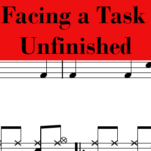 Facing a Task Unfinished by Keith & Kristyn Getty - Pro Drum Chart Preview