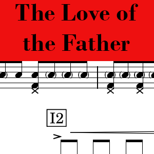 The Love of the Father by CityAlight - Pro Drum Chart Preview