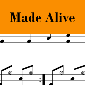 Made Alive by Citizens - Medium Drum Chart Preview