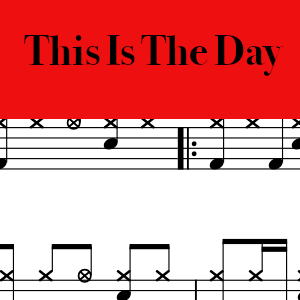 This is the Day by CityAlight - Pro Drum Chart Preview