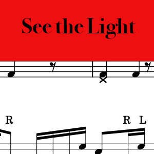 See the Light by Hillsong - Pro Drum Chart Preview