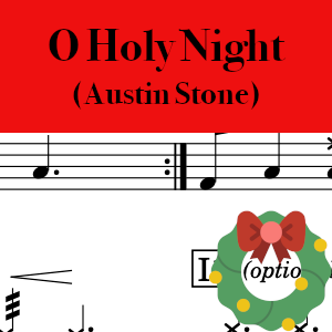 O Holy Night by Austin Stone Worship - Pro Drum Chart Preview