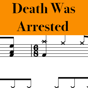 Death Was Arrested by North Point Worship, featuring Seth Condrey (InsideOut) - Medium Drum Chart Preview