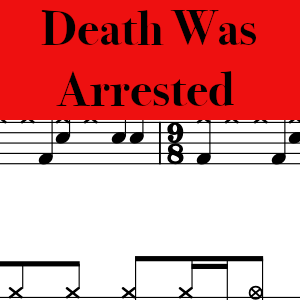 Death Was Arrrested by North Point Worship (InsideOut), featuring Seth Condrey - Pro Drum Chart Preview