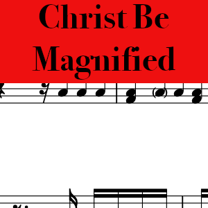 Cody Carnes by Christ Be Magnified - Pro Drum Chart Preview